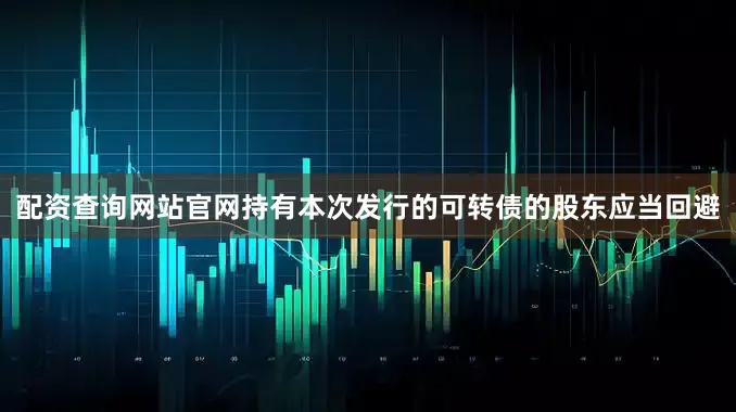 配资查询网站官网持有本次发行的可转债的股东应当回避